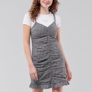 ✨ Hollister Ruched Tie-Shoulder Mini Dress✨